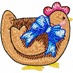 Chickens And Roosters Embroidery Design 4 Chickens And Roosters Embroidery Design 4